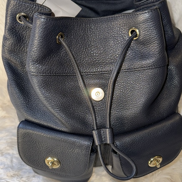 Coach NWOT Billie pebble backpack in Midnight - Picture 7 of 13